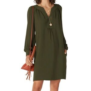 Trina Turk Olive Green Dress